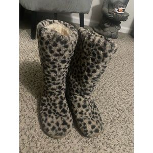 Cheetah Boots